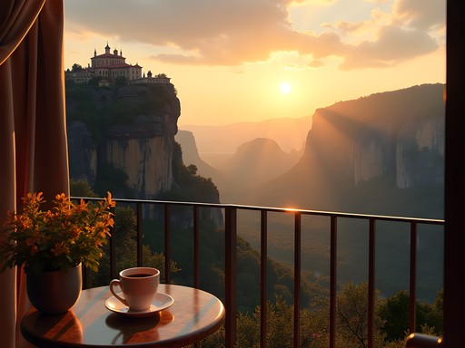 Monastery Views: 7 Breathtaking Hotels Overlooking Meteora's Rock Formations