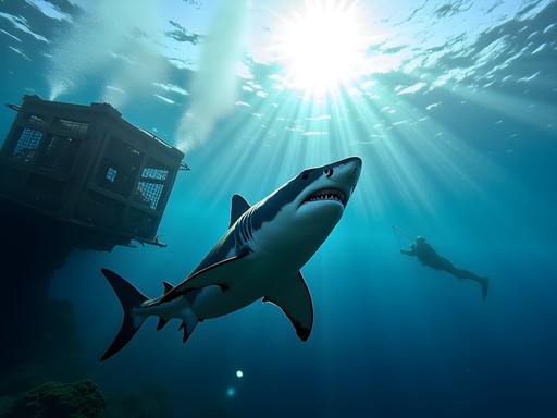 Shark cage diving experience in Algoa Bay near Port Elizabeth