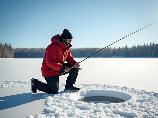 Winter Wilderness: Ice Fishing and Northern Lights Adventures in Savonlinna