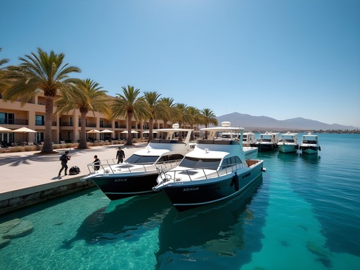 Mid-range dive resort in Sharm El Sheikh with boats departing for morning dives