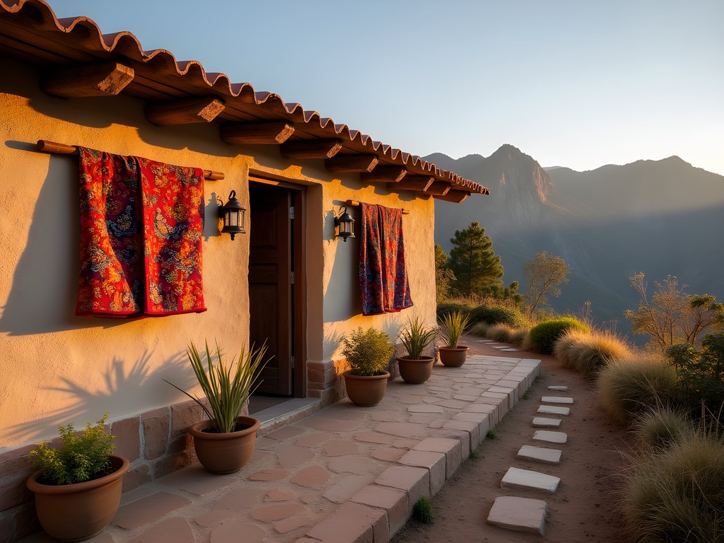 Traditional mountain homestay in the highlands near Ayabaca, Piura, Peru
