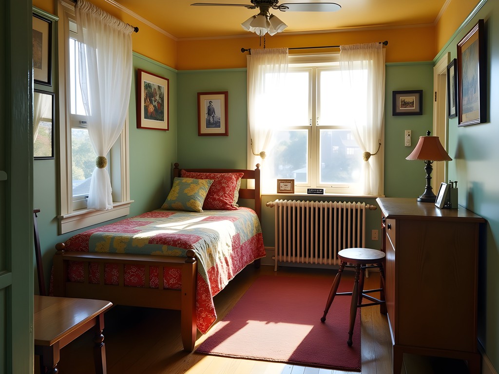 Cozy budget accommodation in Tulsa with vintage decor