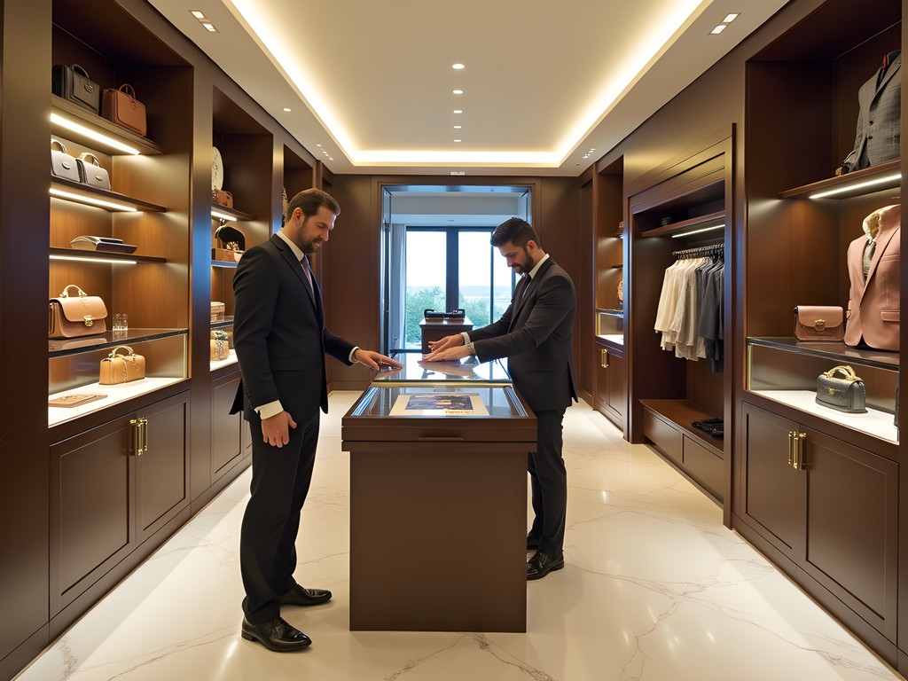 Executive shopping experience at upscale boutique in Eilat