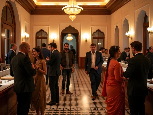 Professional networking event in luxury heritage venue in Jodhpur