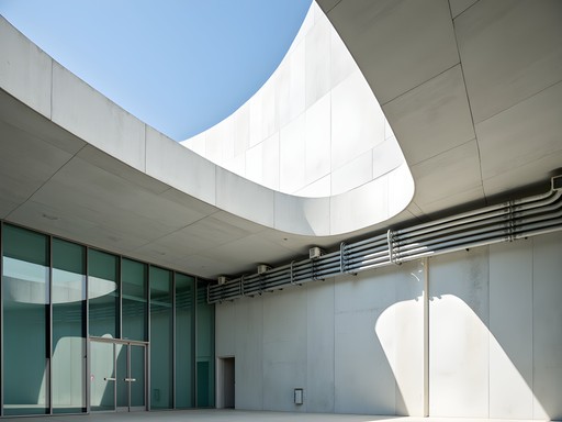 Oslo Opera House architectural detail showing innovative electrical and HVAC systems
