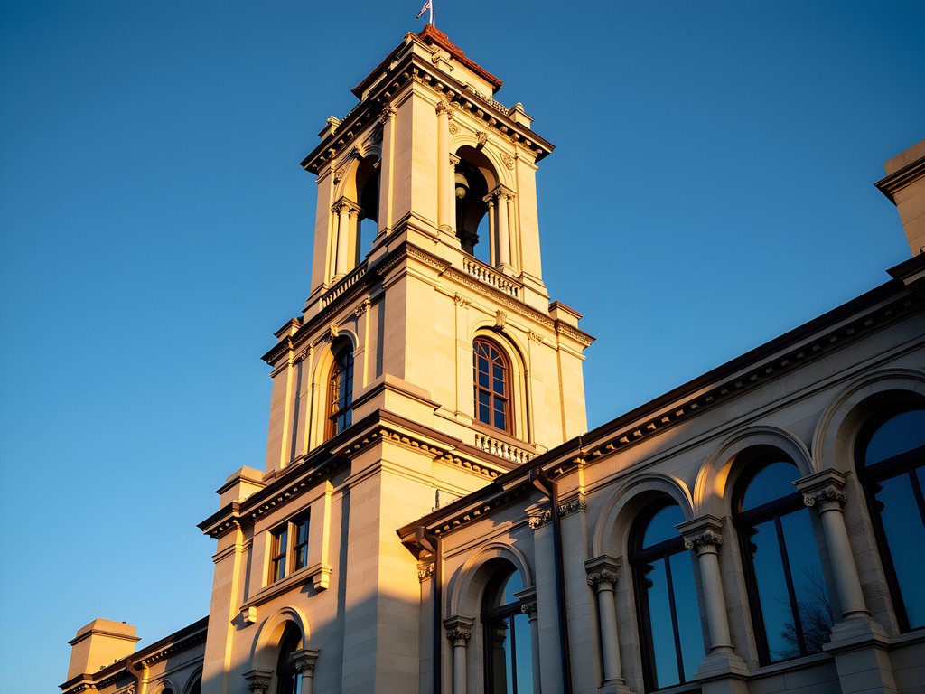 Historic Plummer Building at Mayo Clinic Rochester with distinctive bell tower