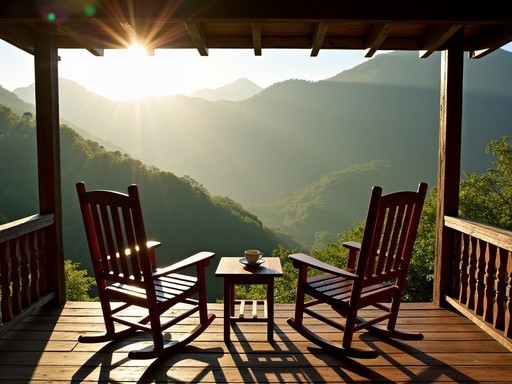 View of central Puerto Rican mountains from a hacienda-style accommodation near Caguas
