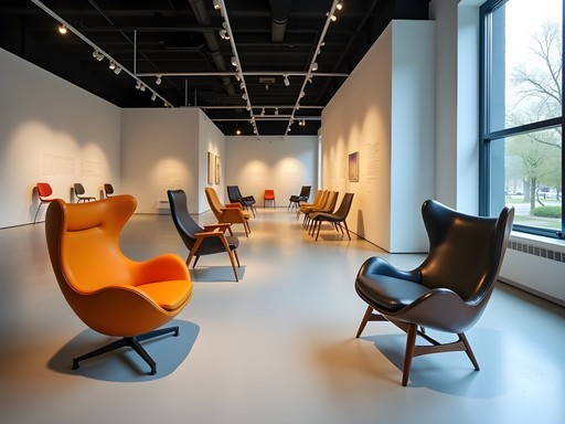 Danish chair design exhibition at Design Museum Danmark in Copenhagen