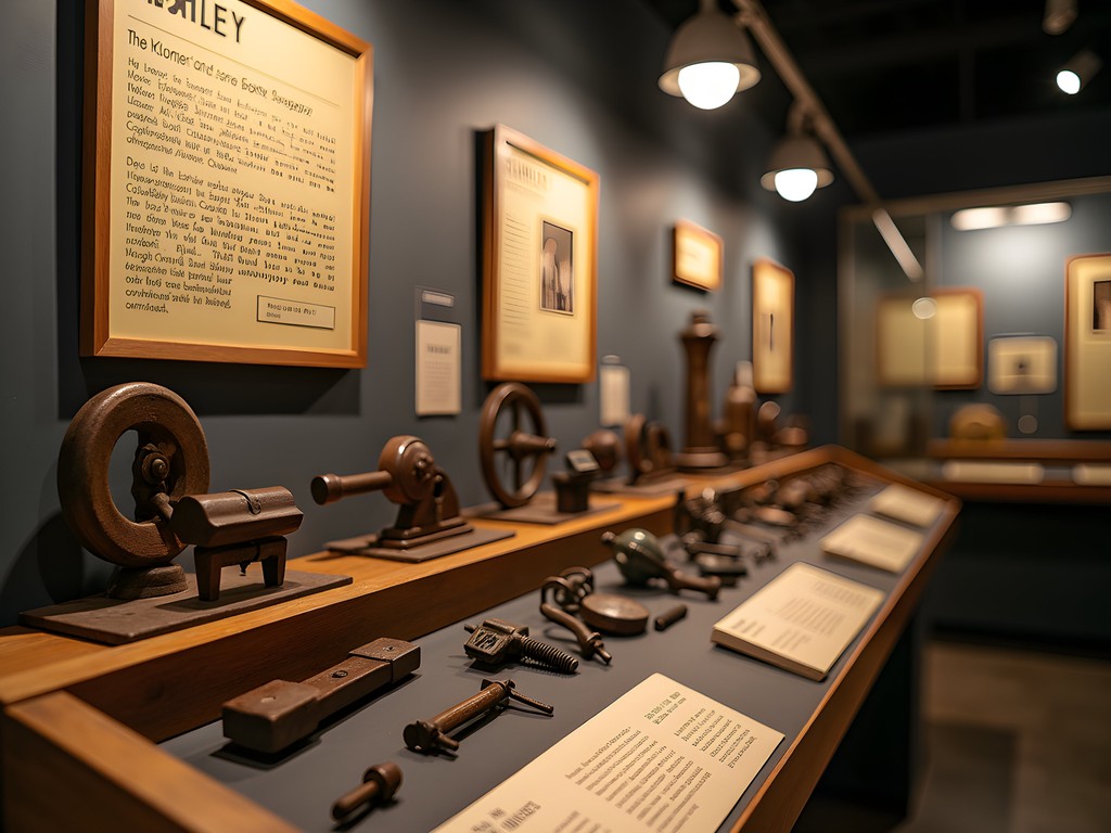 Historic tools and hardware displays at New Britain Industrial Museum