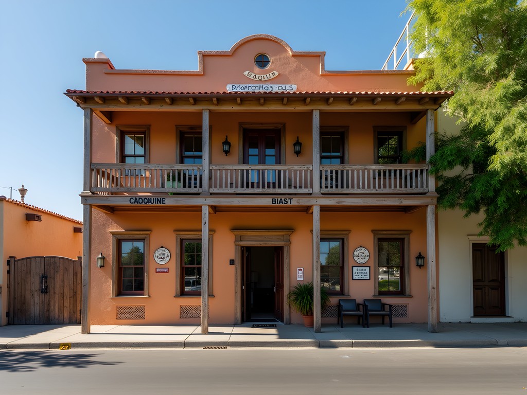 Historic Basque boardinghouse in Old Town Kern neighborhood of Bakersfield