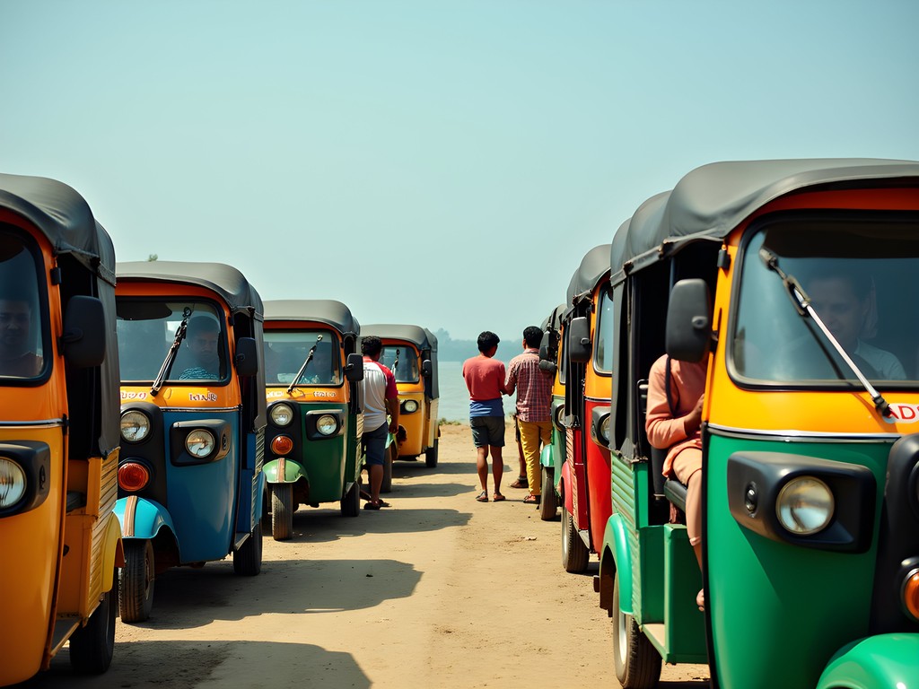 Local transportation options between fishing villages in Cox's Bazar