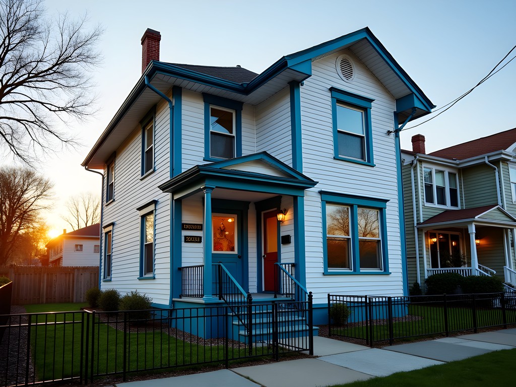 Historic Motown Museum Hitsville USA building in Detroit