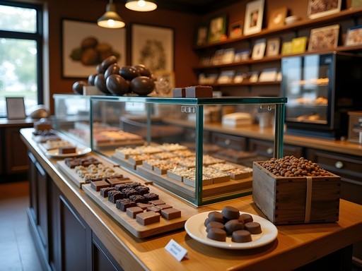 Bean-to-bar chocolate tasting experience at NU Chocolat in Essex Junction