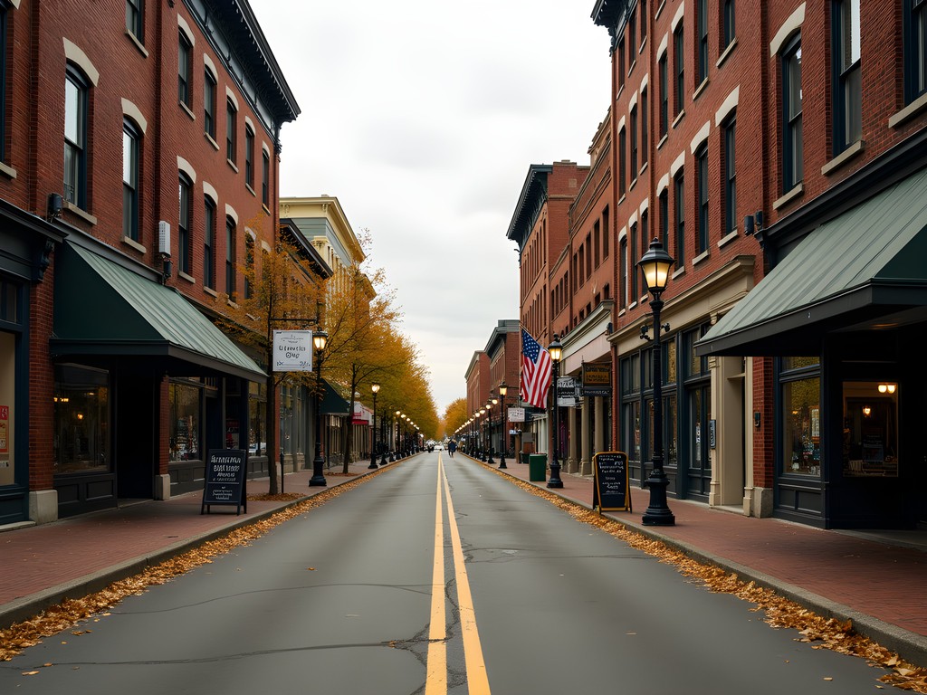 Historic downtown Greenville Mississippi architecture and Main Street