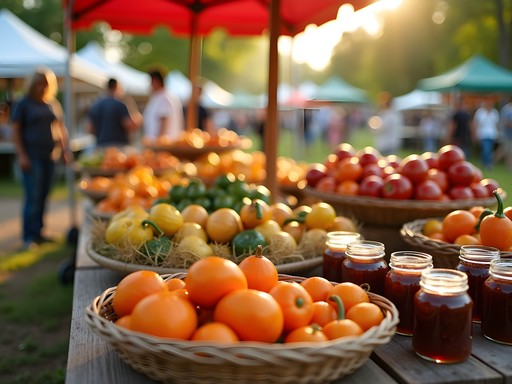 Fresh local produce and Southern specialties at Rock Hill's Old Town Farmers Market