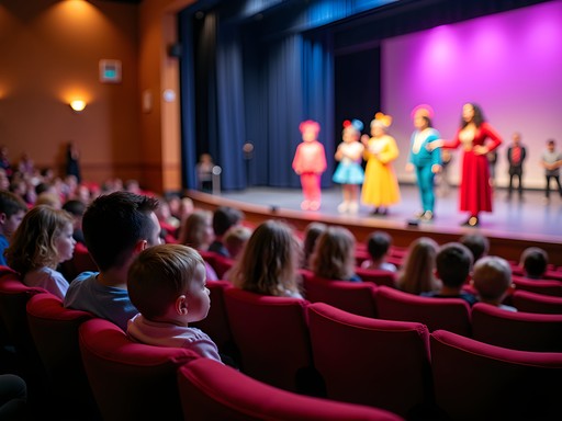 Children's interactive performance at Bowie Center for Performing Arts