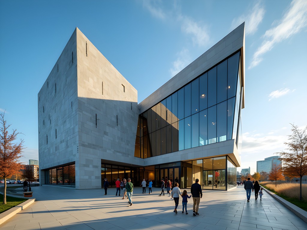 Modern architectural design of Royal Alberta Museum in Edmonton with indigenous-inspired elements