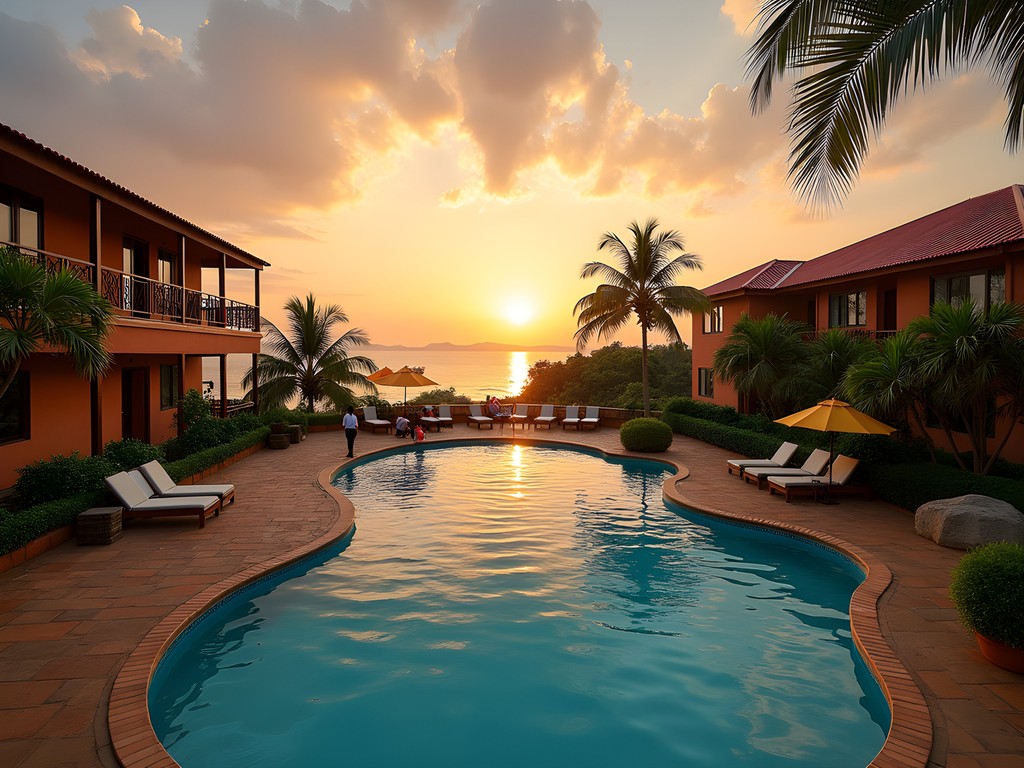 Family-friendly accommodation on Lake Victoria shore in Entebbe, Uganda