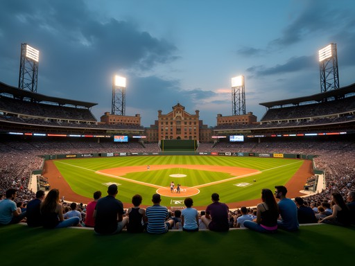 Families watching baseball game at historic Bosse Field in Evansville Indiana
