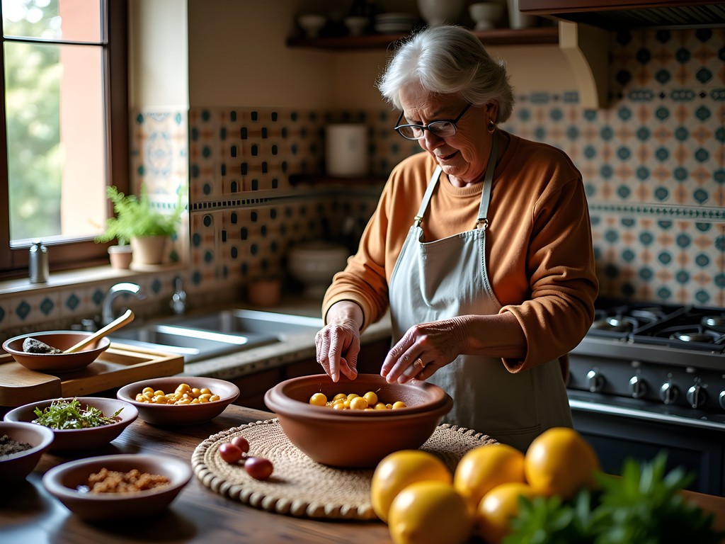 Traditional Moroccan tagine cooking lesson in local Casablanca home with female host