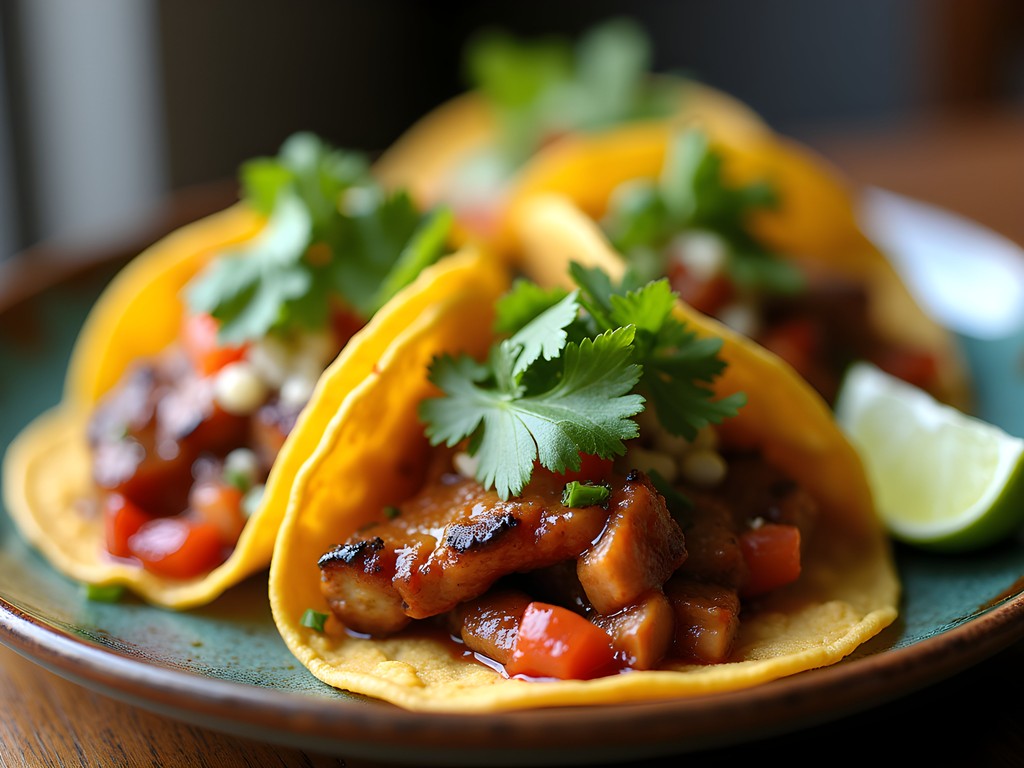 Korean-inspired fusion dish at Columbia Missouri restaurant