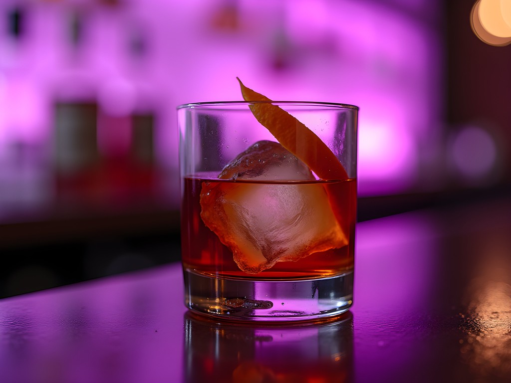 Artistic cocktails with Asian-inspired flavors at Viridian bar in Oakland