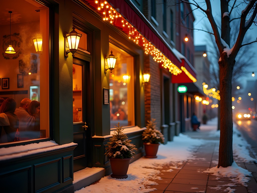 Traditional Italian café on Preston Street in Ottawa's Little Italy neighborhood