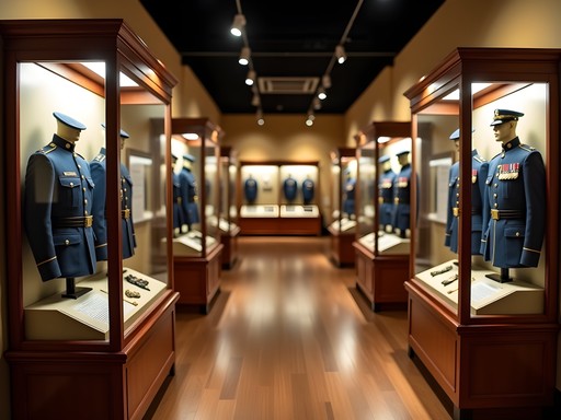 Military exhibits at Mississippi Armed Forces Museum in Hattiesburg