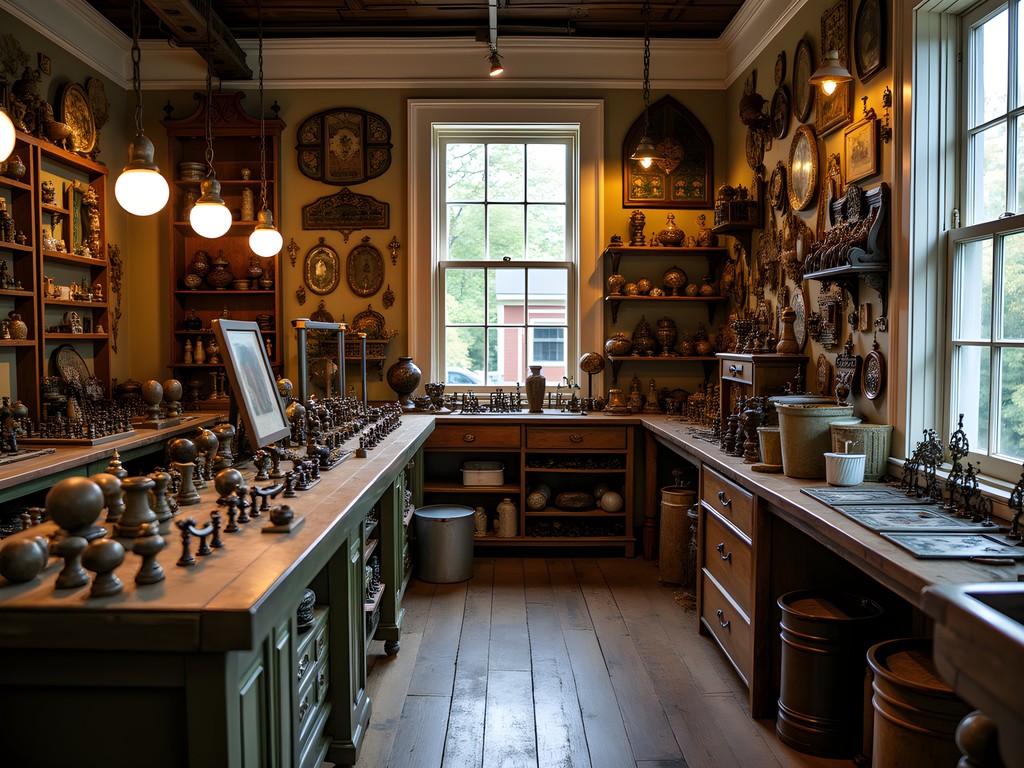 Architectural salvage shop in New Haven with historic building elements