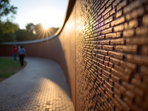 S'khumbuto memorial at Freedom Park with wall of names, Pretoria