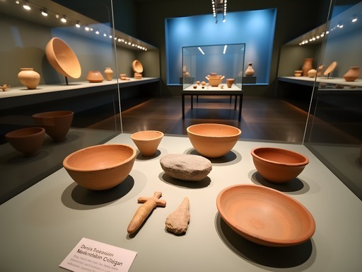 Ancient artifacts from Mehrgarh civilization displayed in Quetta Archaeological Museum