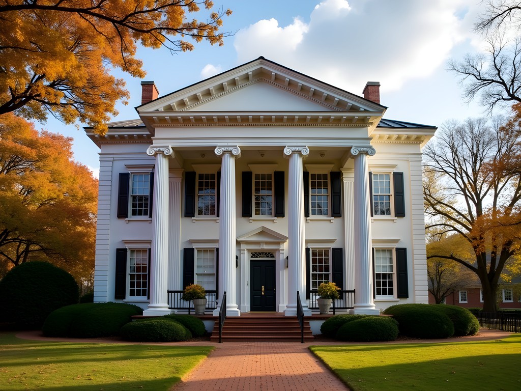 Exterior of the White House of the Confederacy in Richmond, Virginia