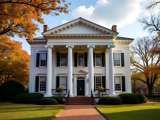 Exterior of the White House of the Confederacy in Richmond, Virginia