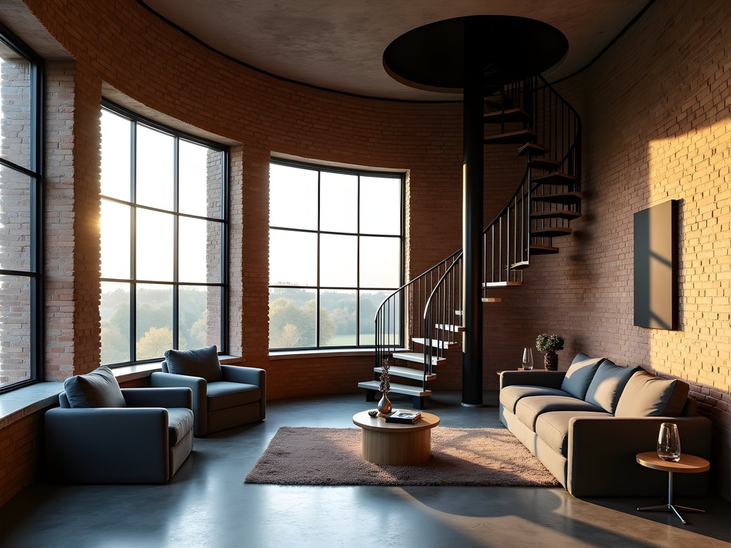 Converted historic water tower accommodation in Dinant with panoramic valley views