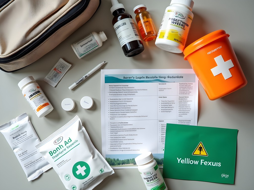 Comprehensive travel medical kit for Lagos business trip