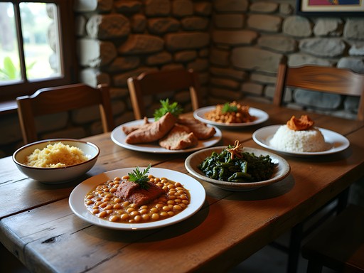 Authentic Mineiro cuisine served in a family home restaurant in Ouro Preto