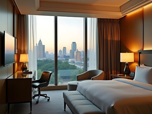 Ultra-luxury hotel suite at St. Regis Atlanta with smart technology integration