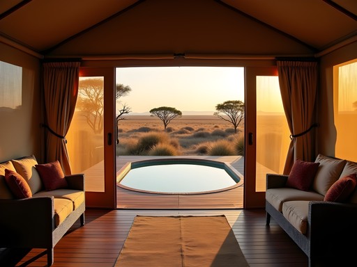 Ultimate Desert Luxury: Safari Lodges and Glamping in Botswana's Kalahari