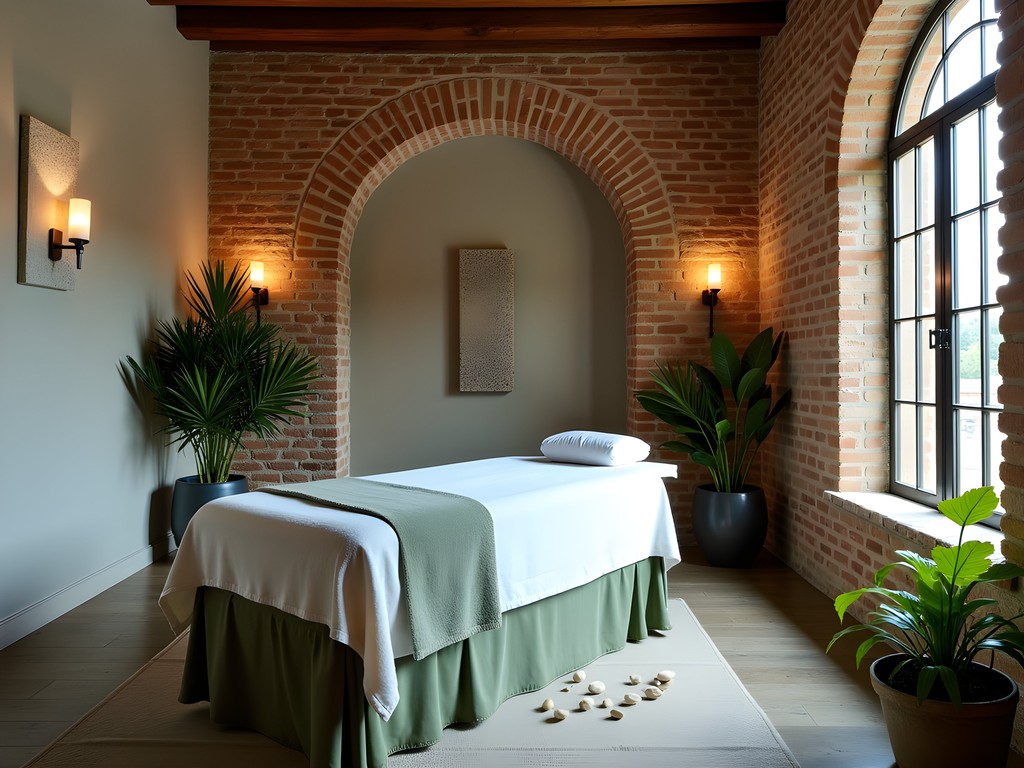 Luxury spa treatment room at Mineral Palace Spa in Pueblo