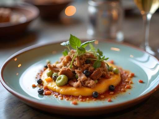 Gourmet Native American inspired dish at Kai Restaurant Scottsdale