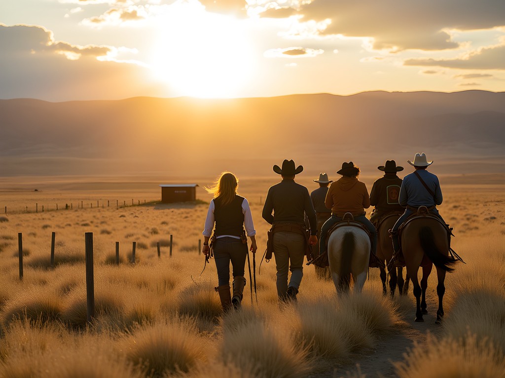 Private archaeological tour of historical battlefield site near luxury ranch in Sheridan Wyoming