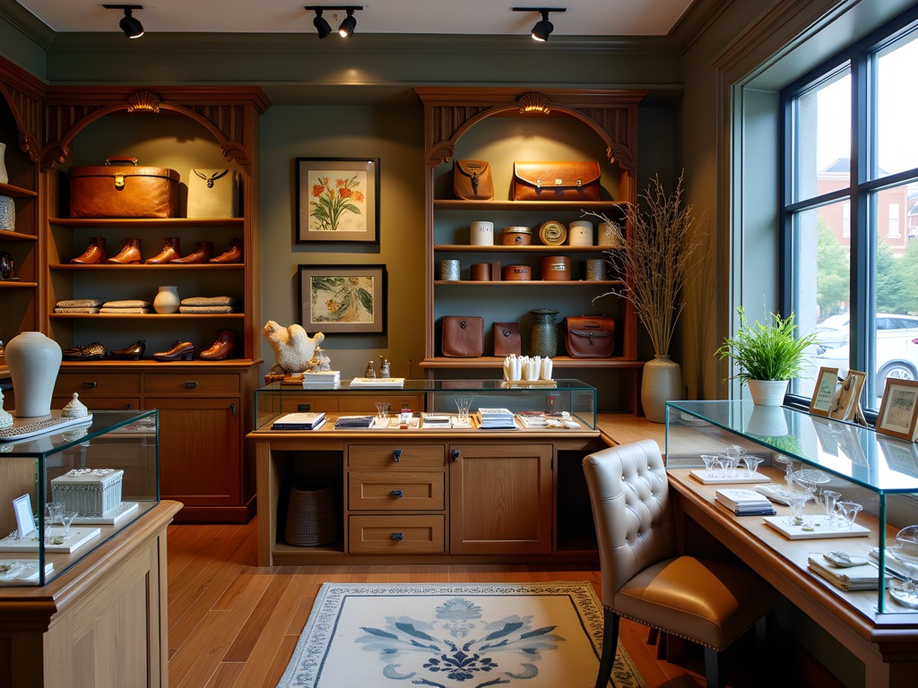 Elegant boutique shopping experience with artisanal goods in Woodbridge