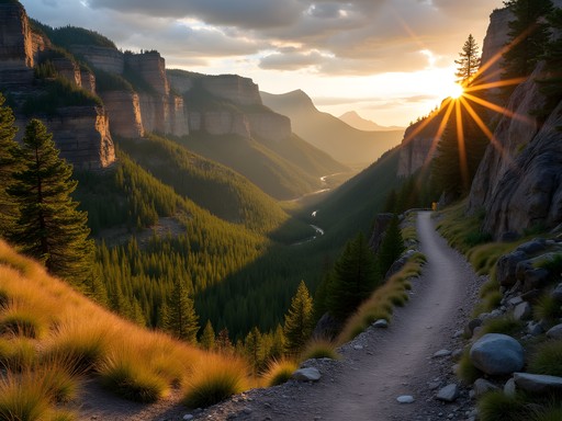 Charlotte Sims operating drone equipment to capture Spearfish Canyon from above
