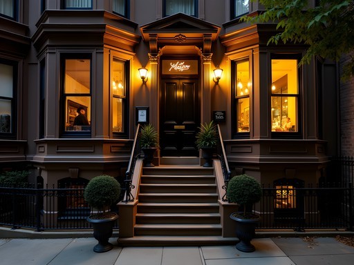 Historic Harlem brownstone housing secret jazz club