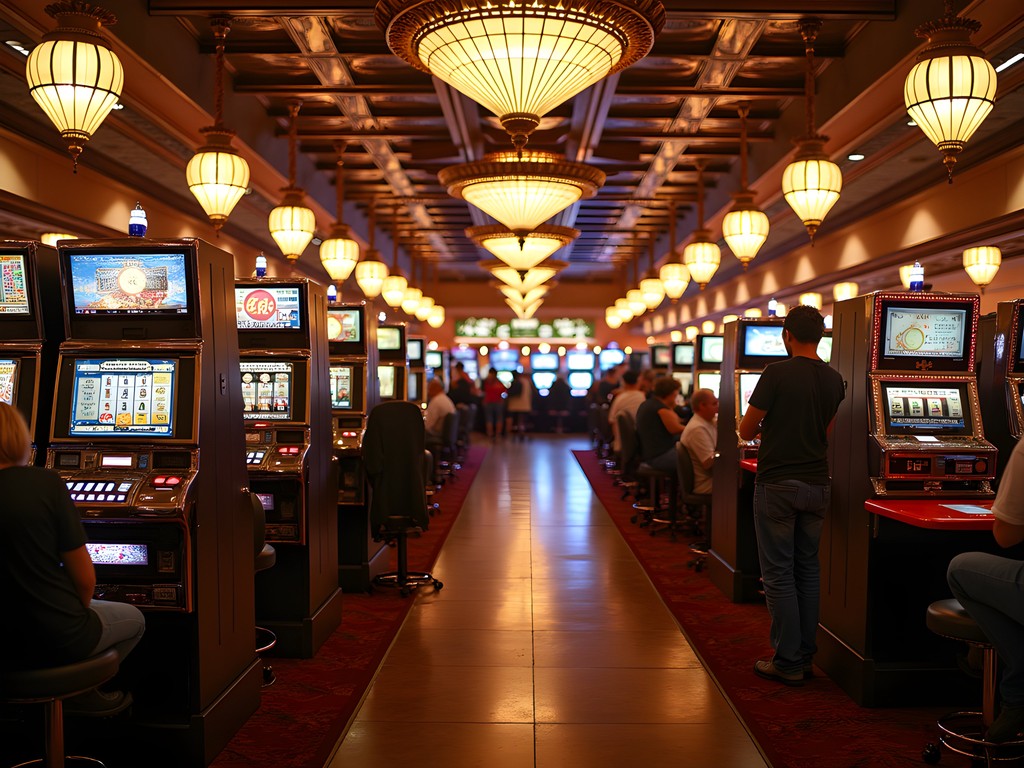 Vintage casino floor at Jerry's Nugget in North Las Vegas
