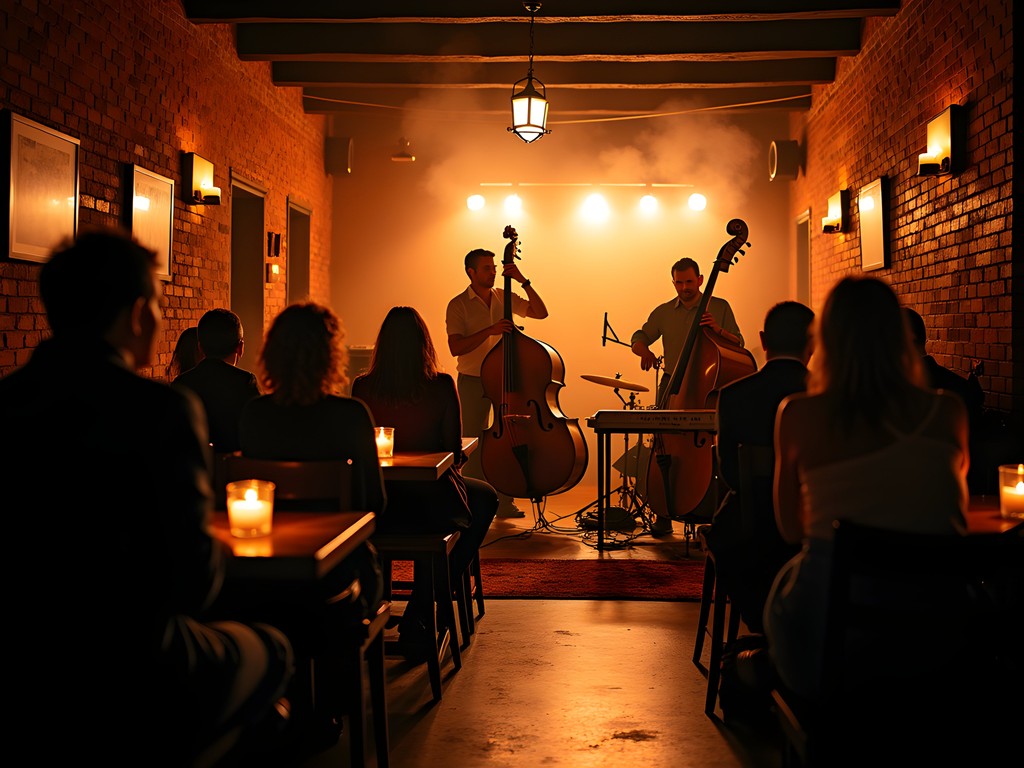 Live jazz performance at Jazz'd Tapas Bar in Savannah Georgia