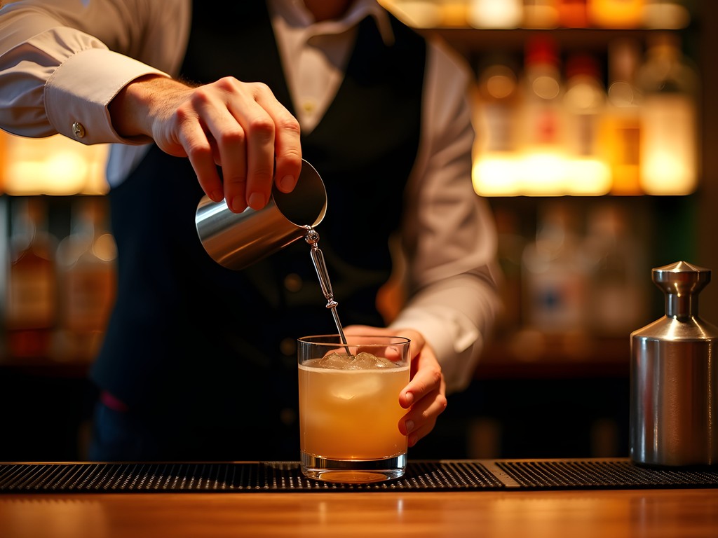 Cozy late-night cocktail bar with Japanese mixing techniques in Warren Michigan