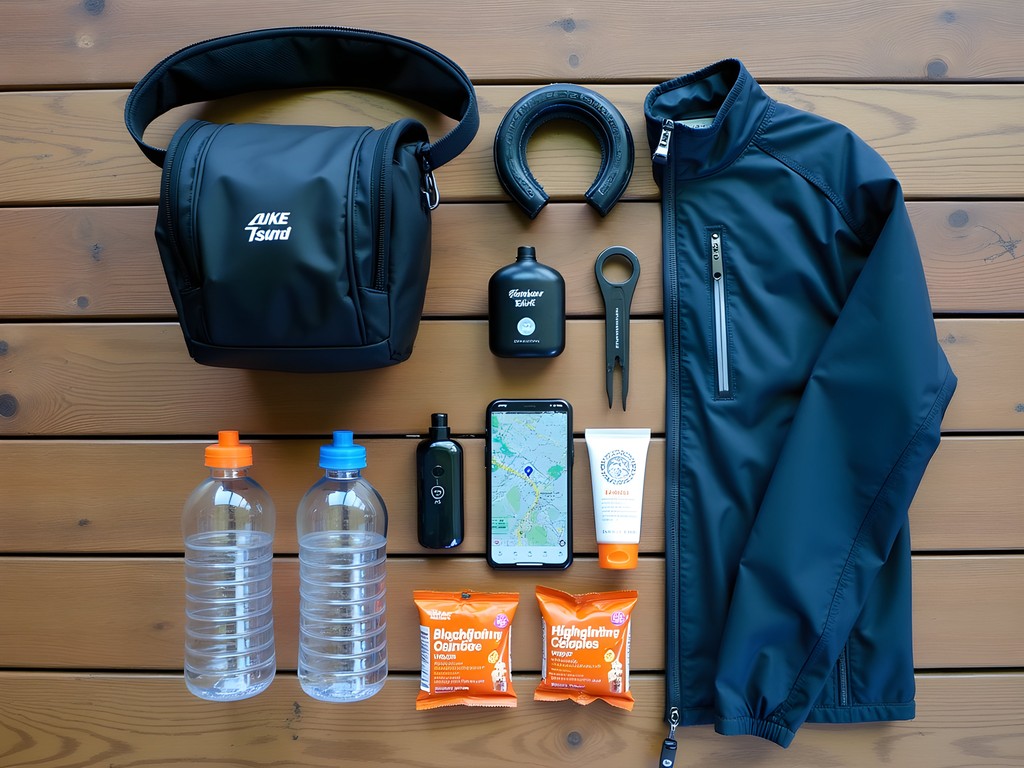 Essential cycling gear laid out for Block Island bike trip