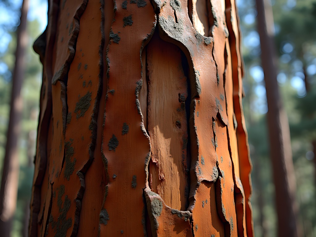 Ancient ponderosa pine with visible cultural modification scar along Sibley Lake trail in Sheridan Wyoming