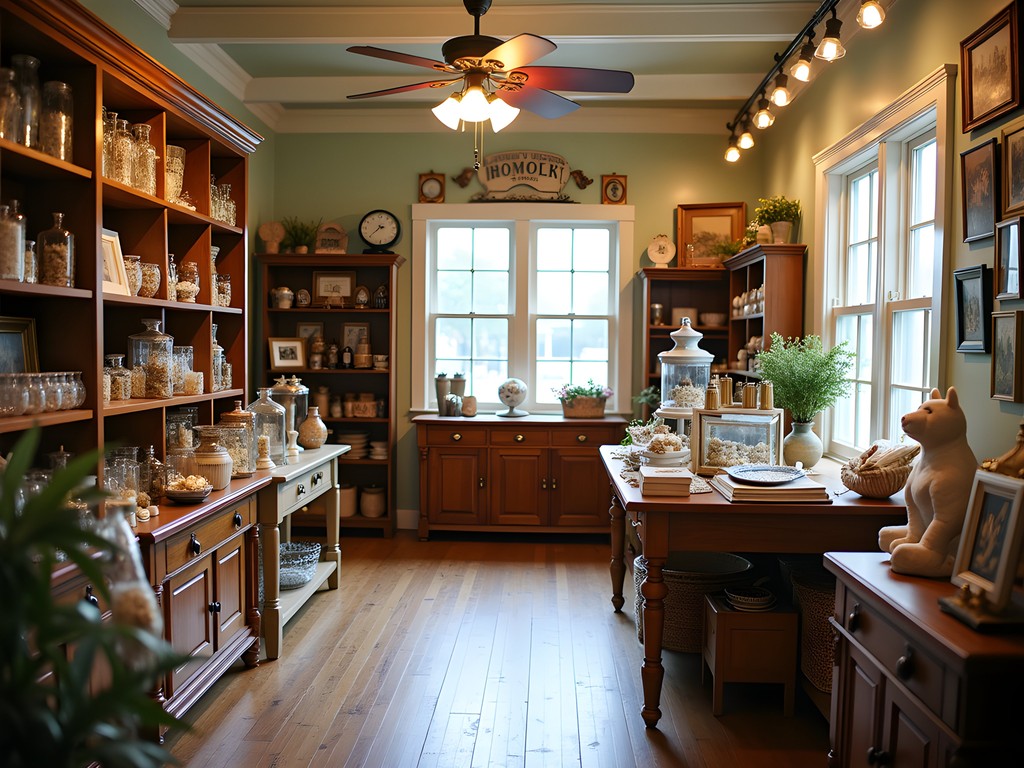 Charming boutique interior in Bartlett Tennessee with unique merchandise displays